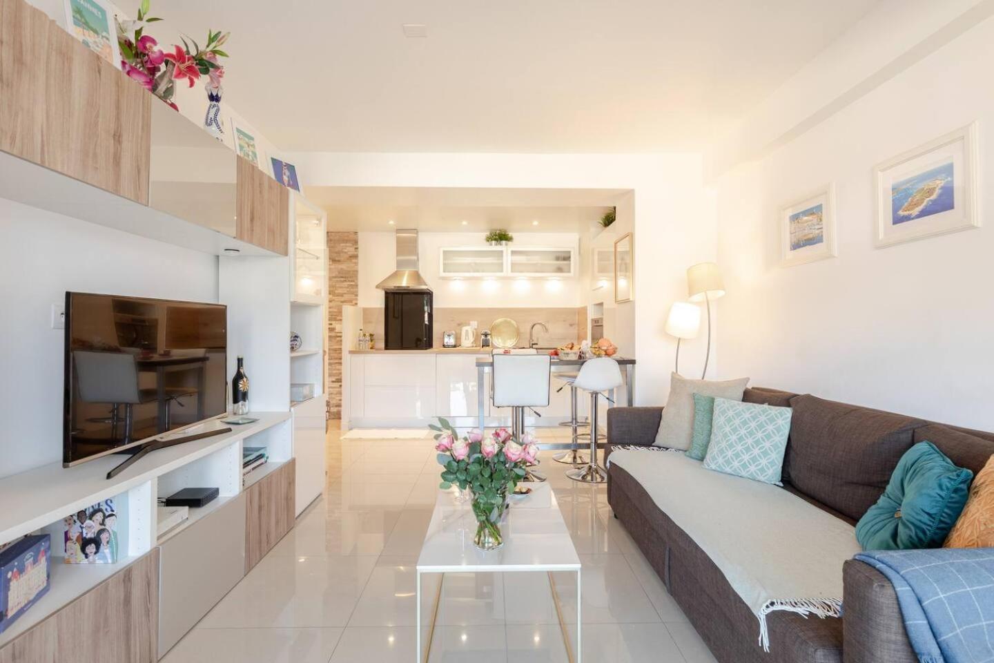 Appartement Cosy Calme Central-Terrasse Proche Palais Канни Екстер'єр фото
